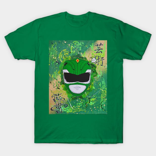 They Call Me Tommy - Green Ranger [ By #ArtIzMuzikForTheEyez ] T-Shirt by ArtIzMuzikForTheEyez